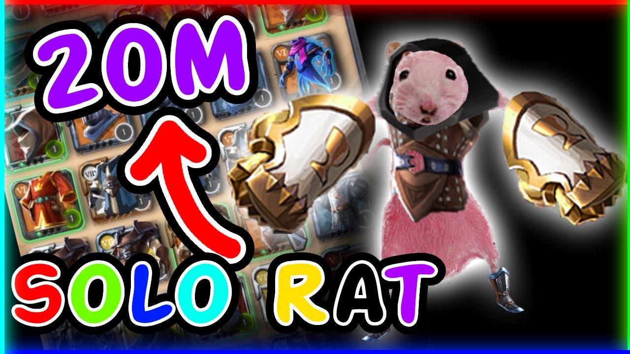 The Biggest Rat in Albion | 20M Profit | Albion Online
