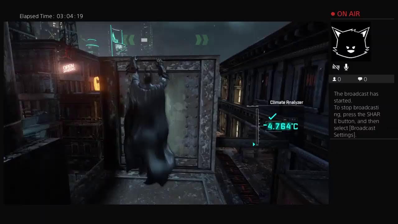 We now starting return to arkham arkham city join the stream and say What's up
