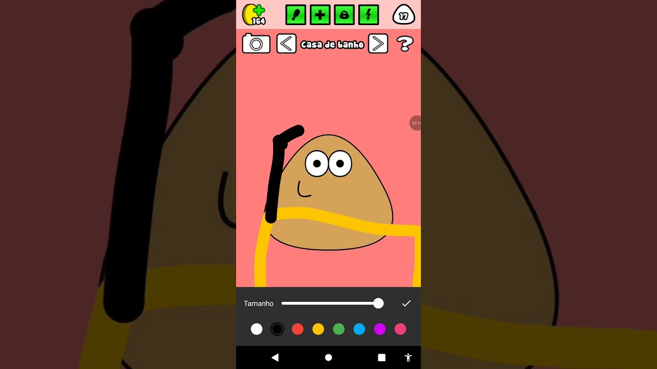 O dia que o Pou jogou a bolinha de papel no luccas e o Lucas sangrou 