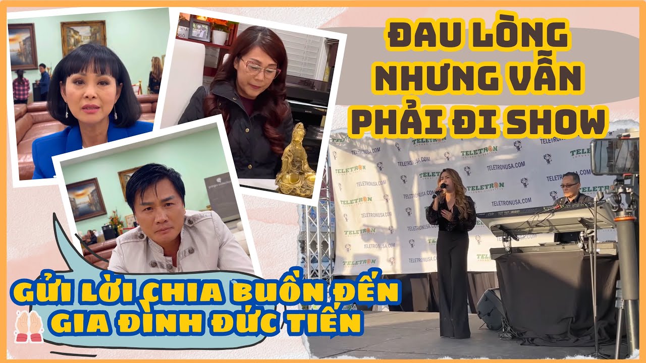 Dàn nghệ sỹ bàng hoàng gặp nhau sau khi Đức Tiến ra đi - Chị Khanh bần thần chia sẻ với biến cố này