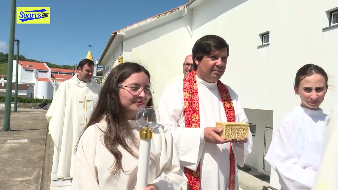 Dedicação da Nova Igreja de Nossa Senhora da Ajuda, Pedro Miguel, Ilha do Faial, Açores (Vídeo 1)