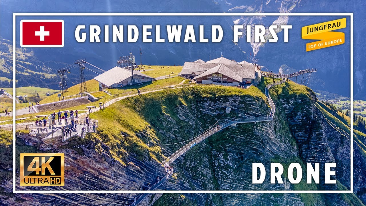 Grindelwald-First - Top of Adventure - DRONE