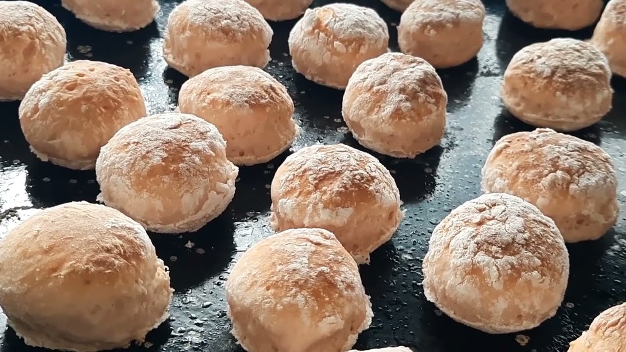 BIZCOCHITOS  de yogurt Esponjosos de dos INGREDIENTES,  con Harina Leudante sin manteca