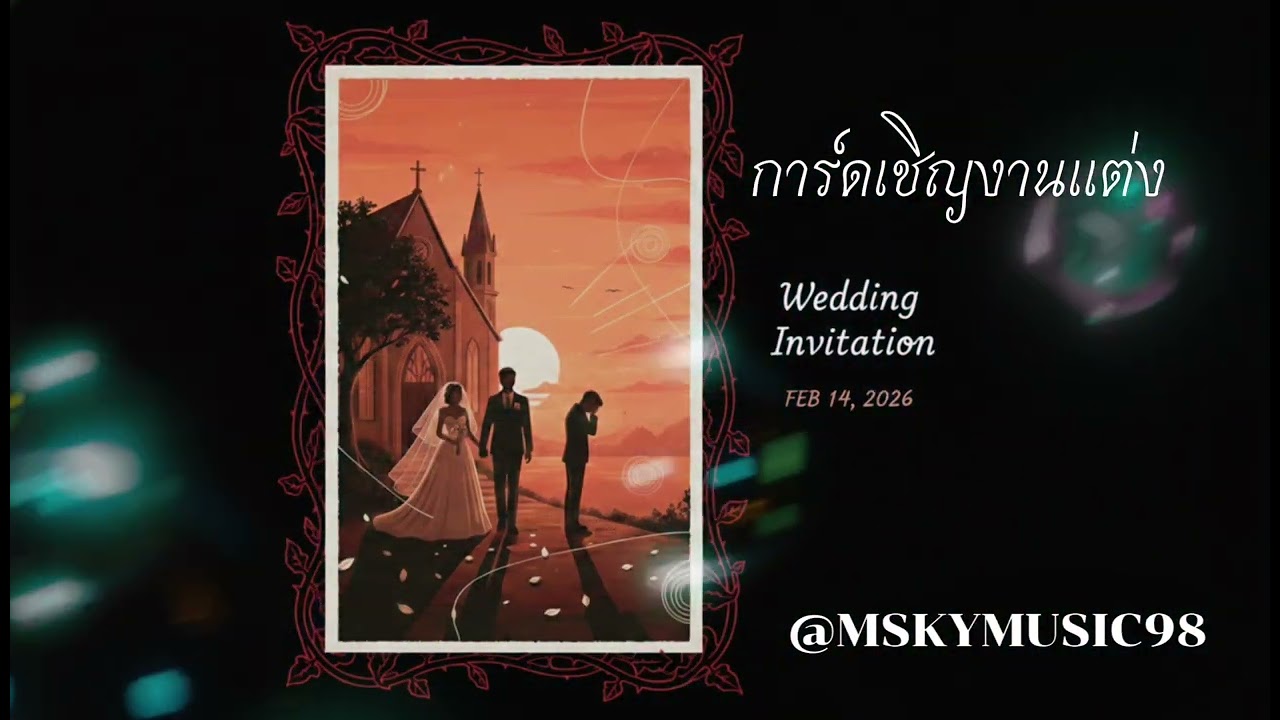 เพลง การ์ดเชิญงานแต่ง @mskymusic98 