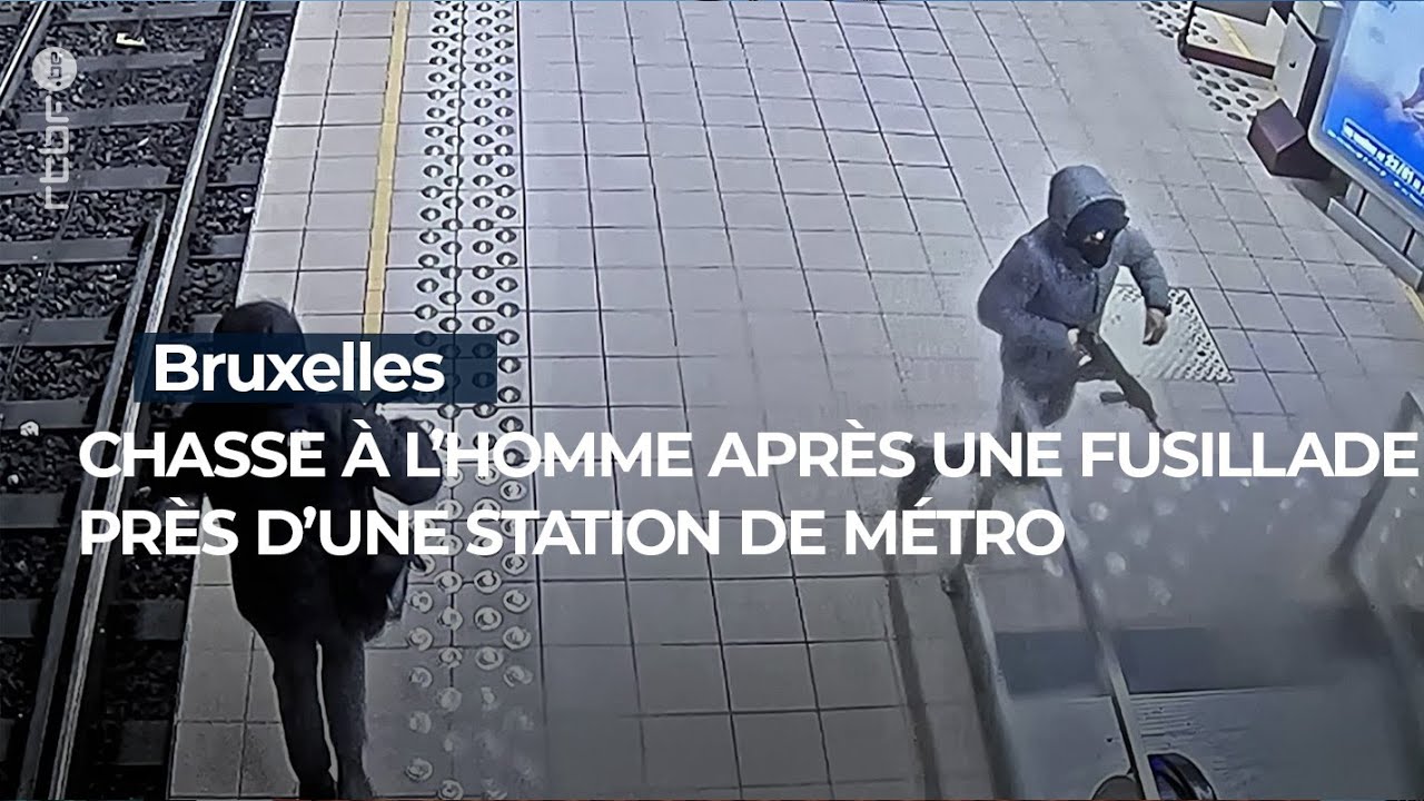 Fusillade &agrave; Bruxelles : des coups de feu pr&egrave;s de l'arr&ecirc;t de m&eacute;tro Clemenceau - RTBF Info