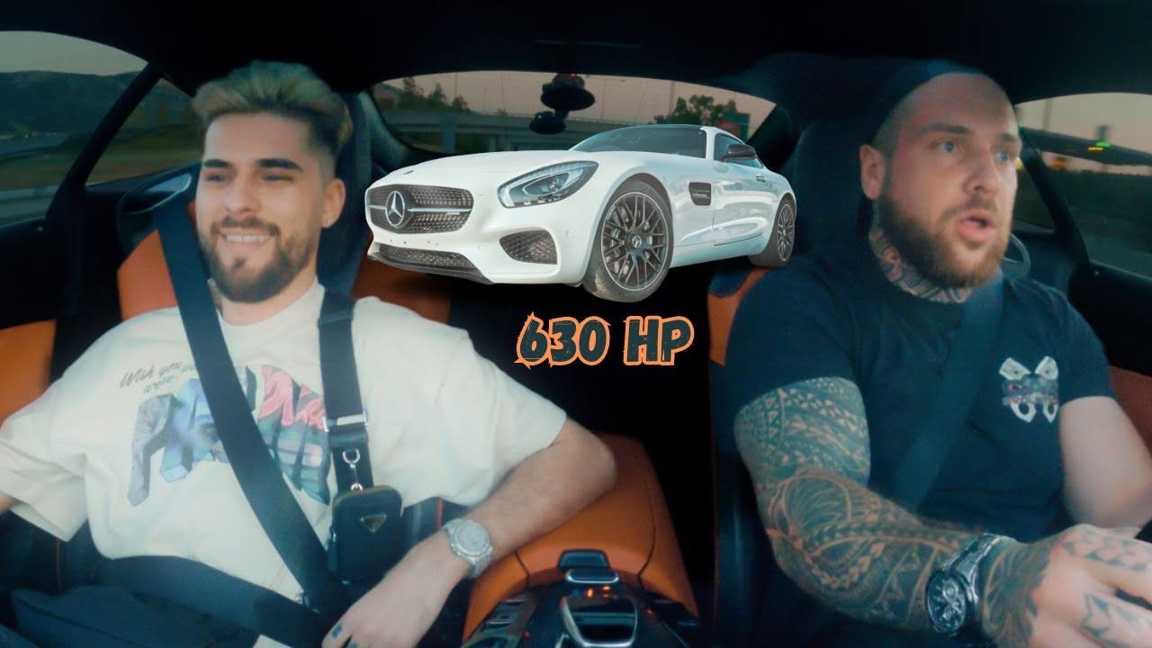 Οδήγησα το MERCEDES AMG GTS του FY (160.000💶 - 630WHP)