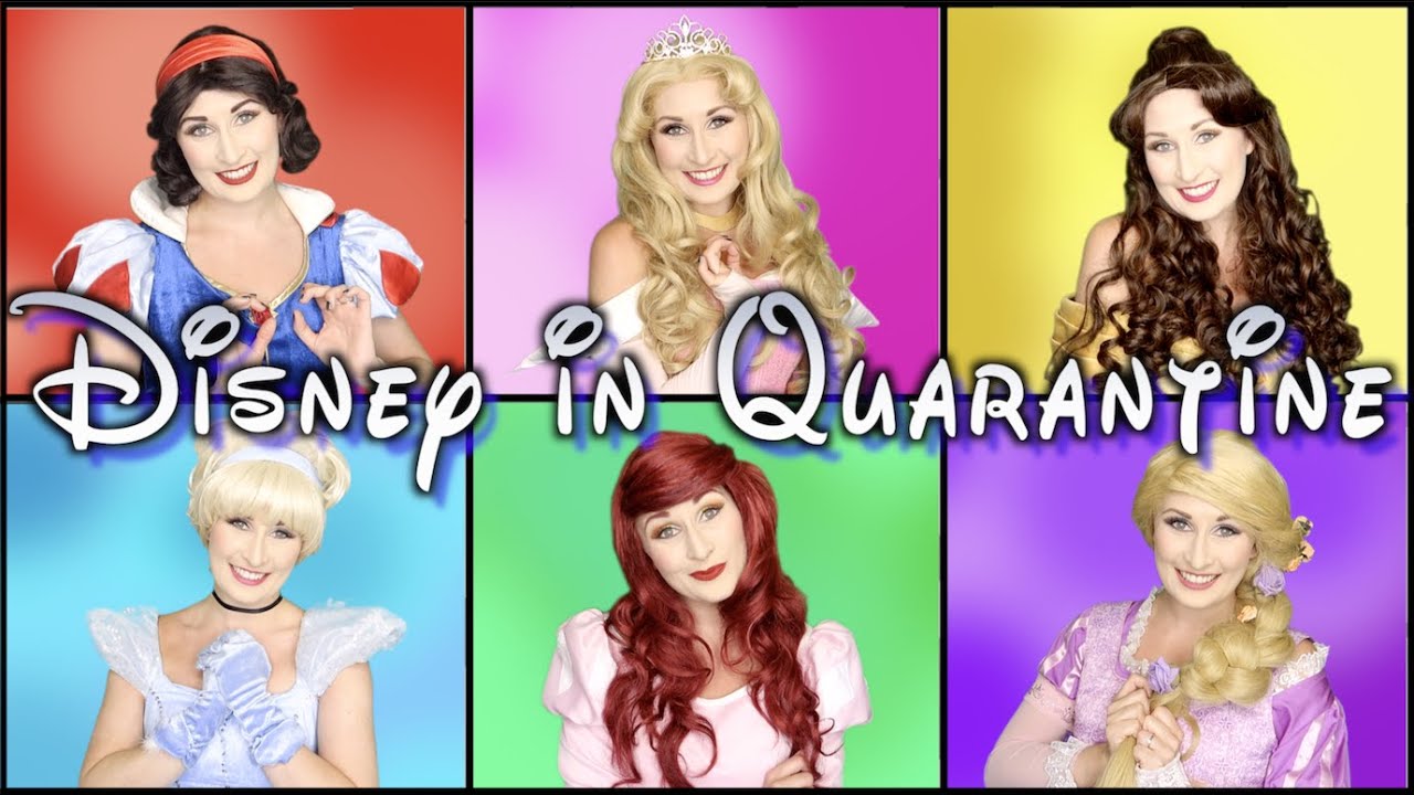 Princesses in Quarantine - A Disney Princess Parody. (