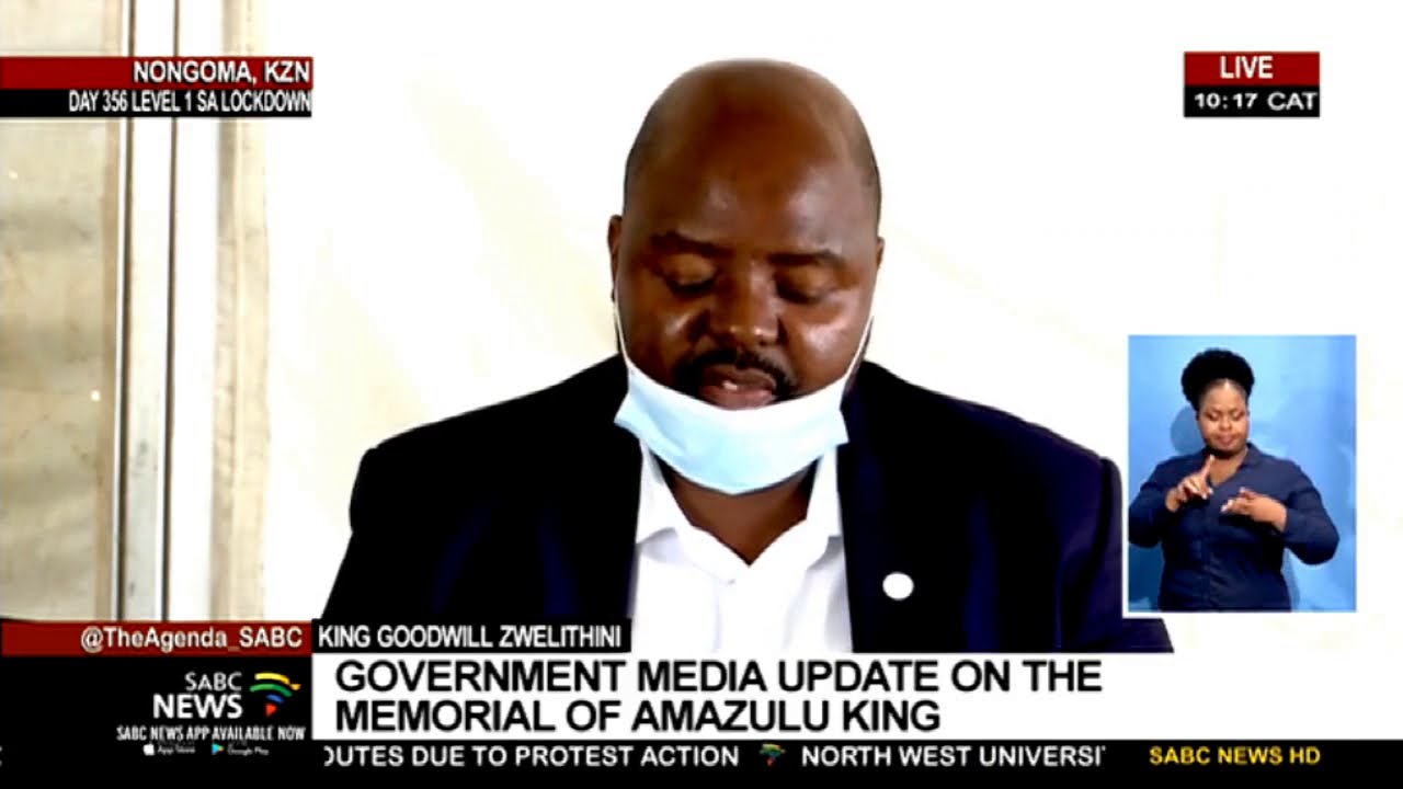 King Goodwill Zwelithini KaBhekuzulu | Technical briefing on the amaZulu King's memorial service
