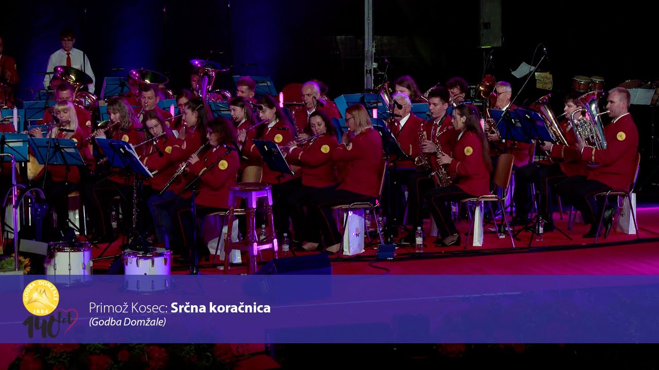 Godba Domžale: Srčna Koračnica - P. Kosec