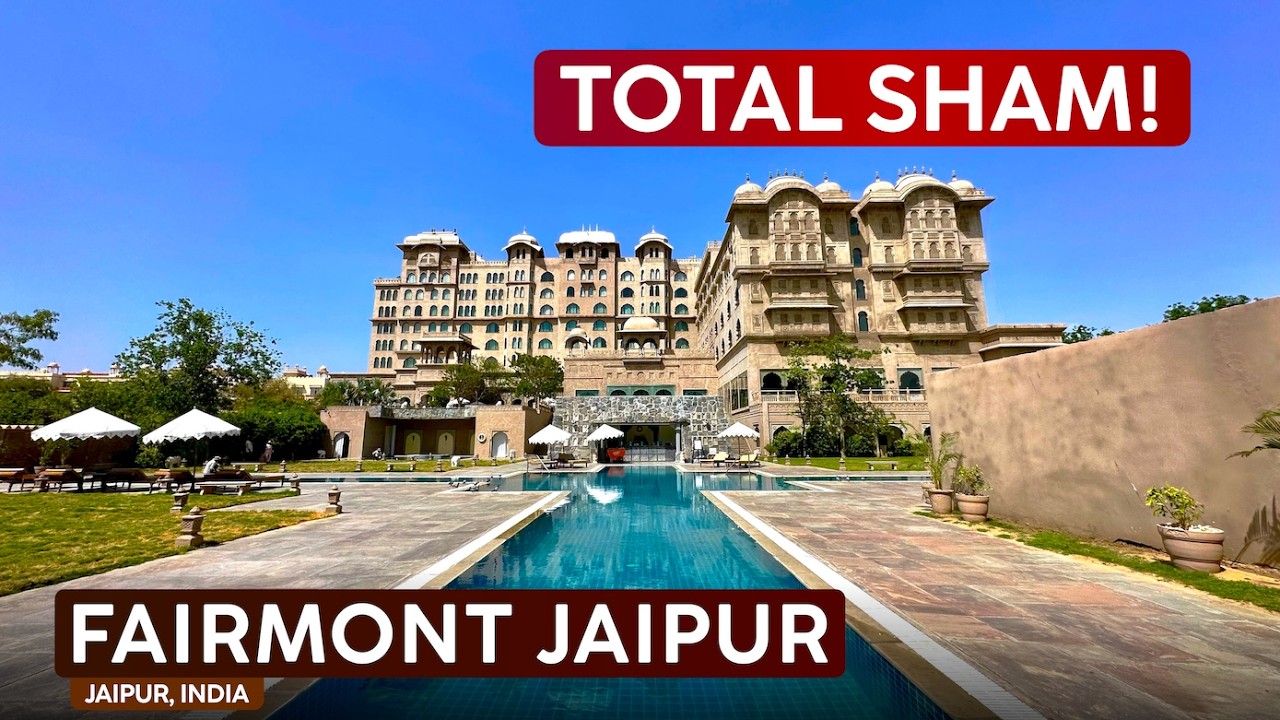 FAIRMONT JAIPUR Jaipur, India 🇮🇳【4K Hotel Tour & Review】An Absolute SHAM
