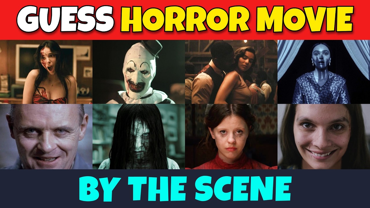 Guess The Horror Movie By The Scene | 50+ Scary Movies Quiz Challenge
