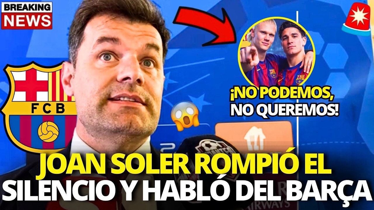 🚨¡BOMBAZO! ¡EL SILENCIO EN EL BARCELONA SE ROMPE! ¡NADIE ESPERABA ESTO! ¡NOTICIAS DEL BARCELONA!