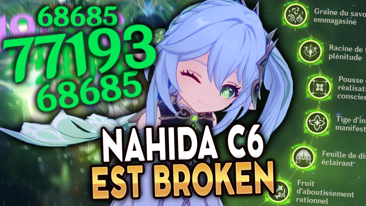 NAHIDA C6 DÉTRUIT LE JEU ! | Genshin Impact