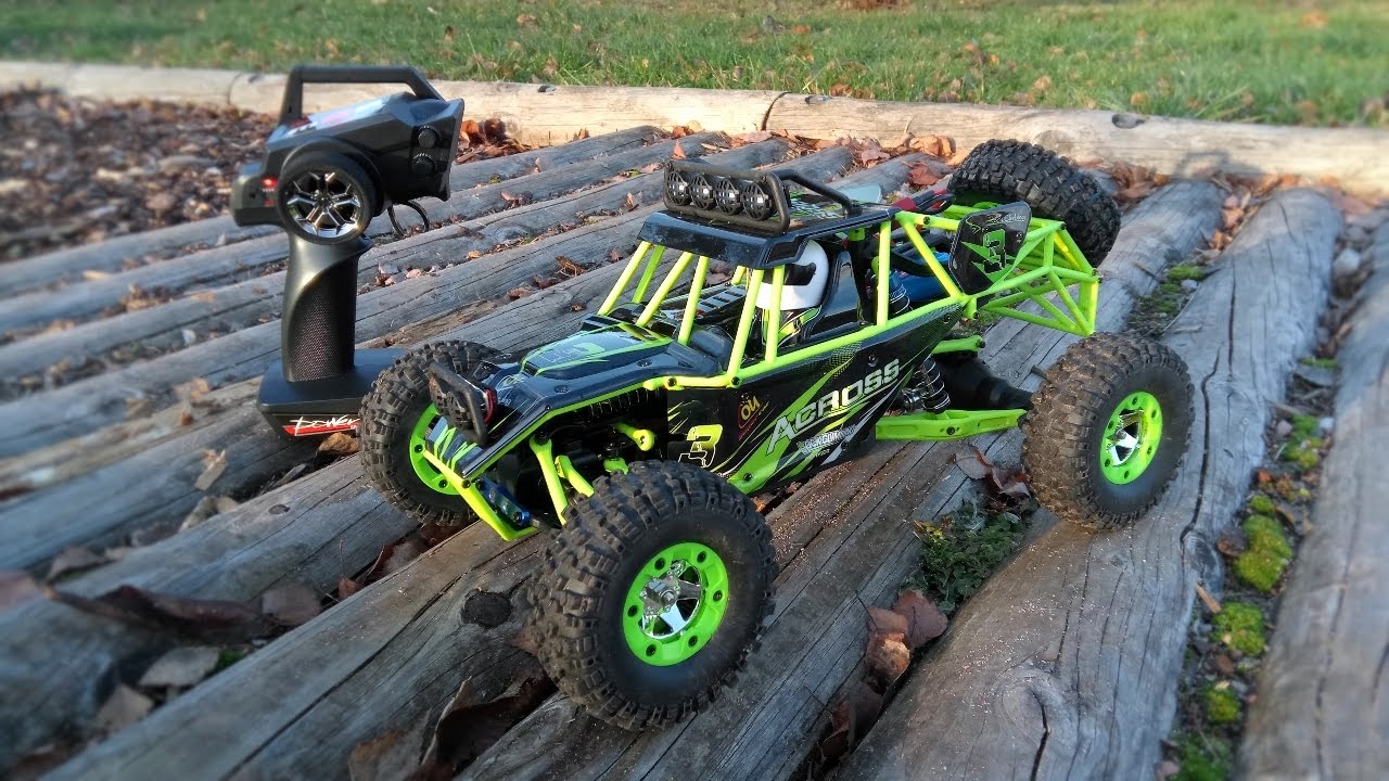 WLtoys 4WD Cross Country - 50 kmh RC Car von Gearbest.com // Testbericht & Testfahrt
