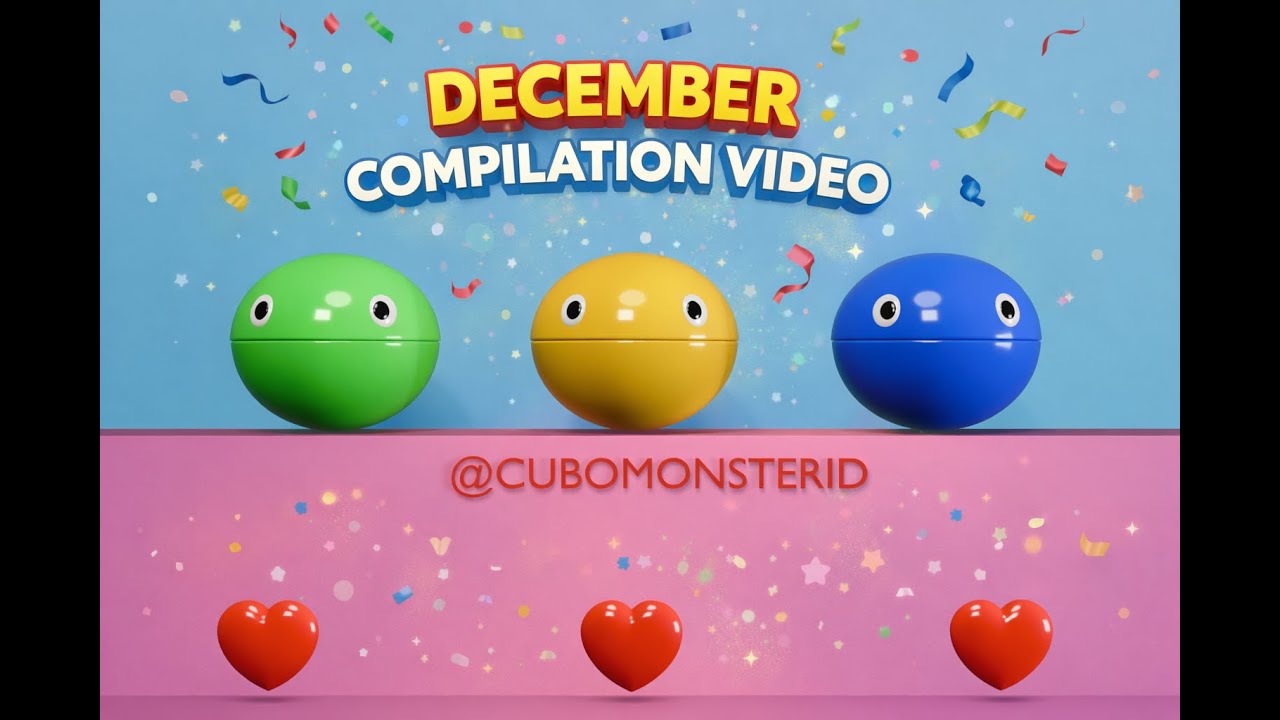 December Compilation Videos | Colorful Shapes Video
