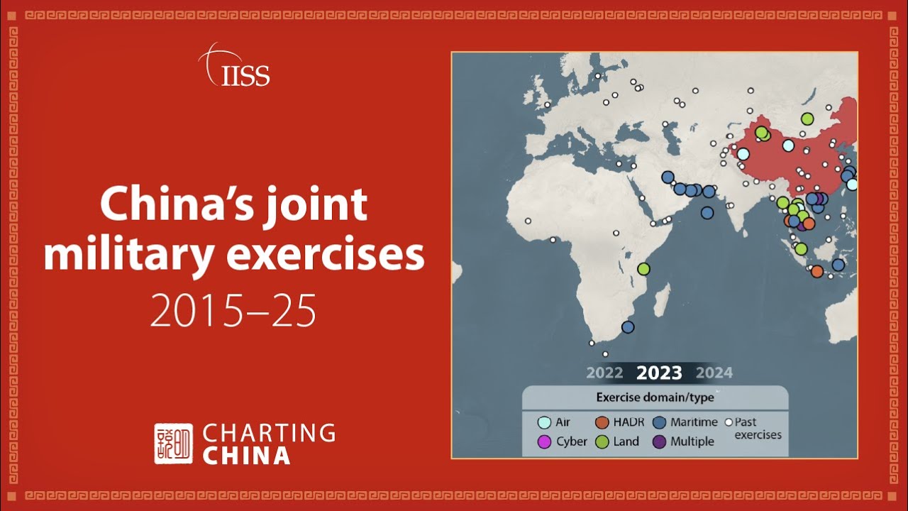 China&rsquo;s joint military exercises, 2015&ndash;25