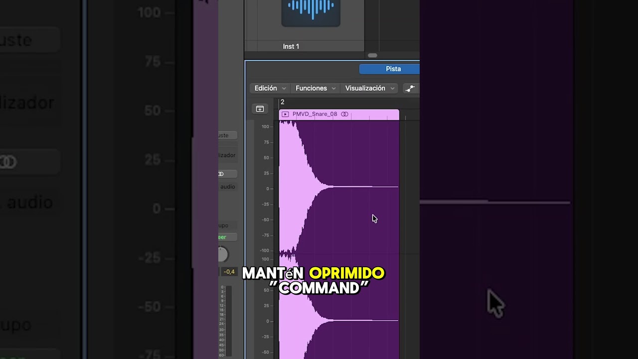 Top shortcuts de Logic Pro X que uso todos los días 