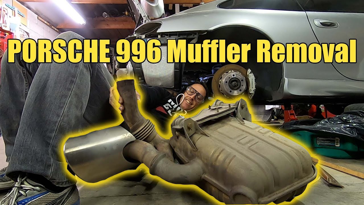 Porsche 996 Muffler Removal