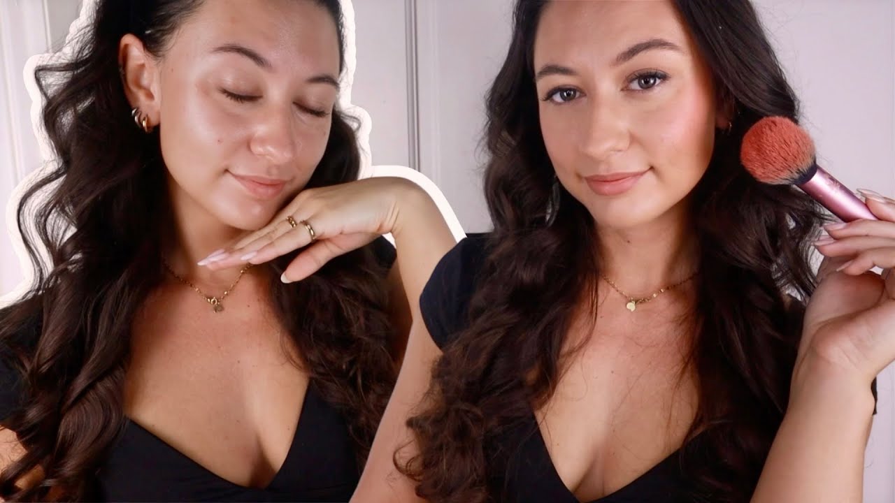ASMR Doing My Makeup ✨ Relaxing GRWM & Whispers