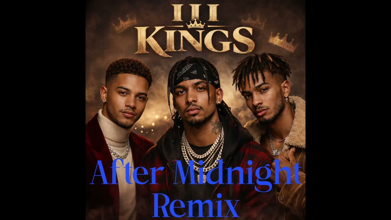 III KINGS - After Midnight (Remix) | (Official Visualizer)