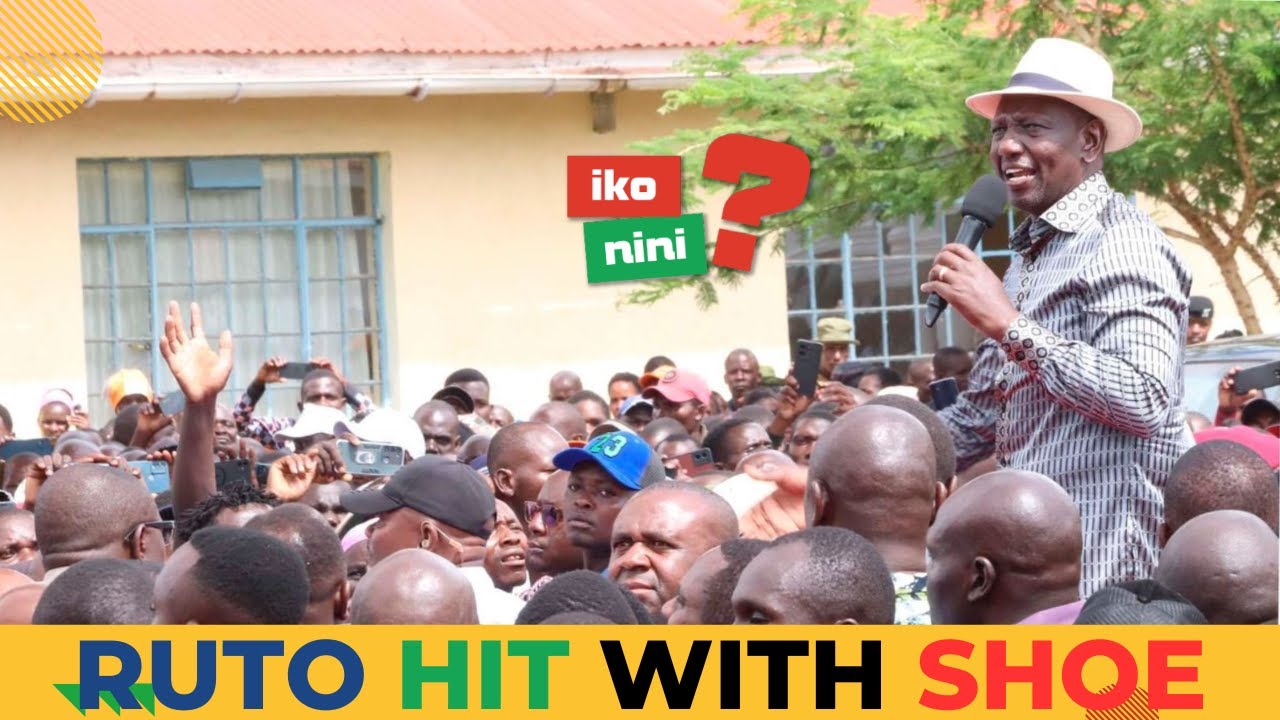 RUTO HIT WITH A SHOE IN MIGORI & THE EXPECTED CONSEQUENCES