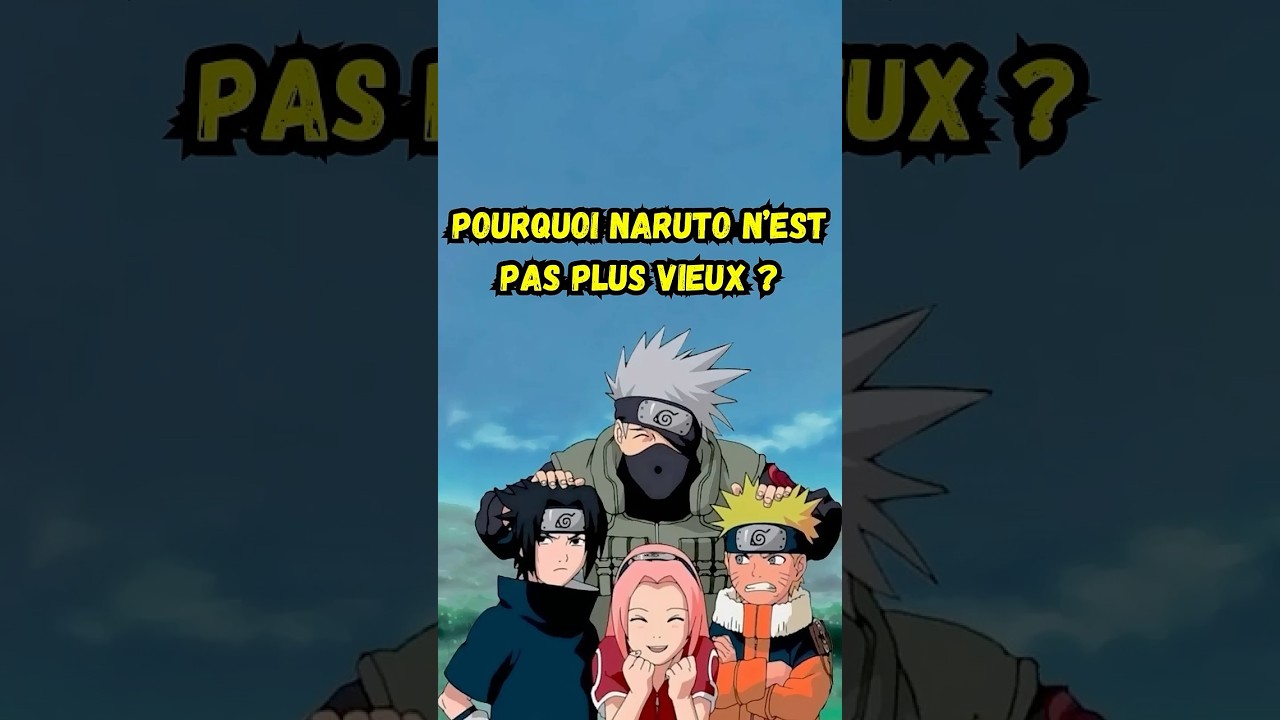 Pourquoi Naruto n'est pas plus vieux que les autres genin ? #naruto #anime #manga #narutoshippuden