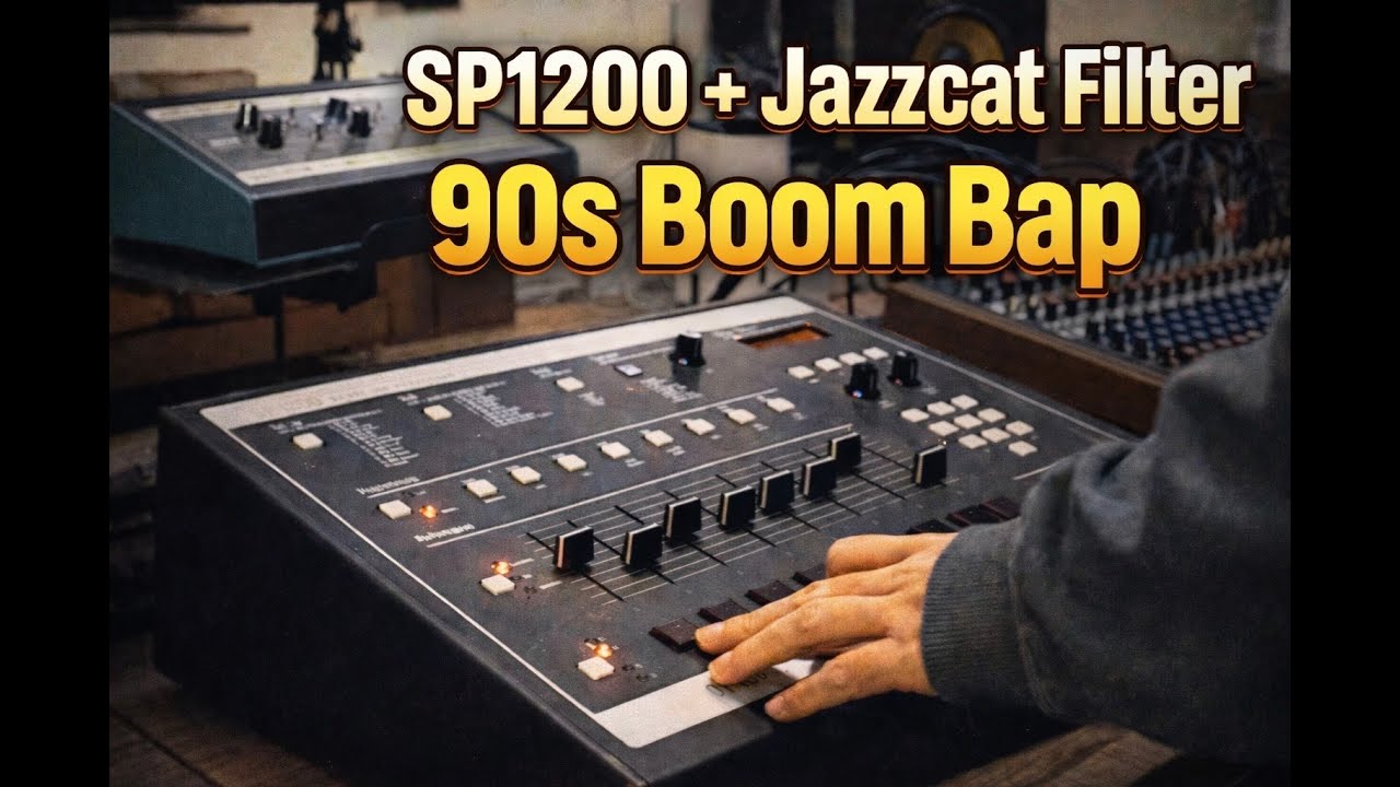 SP1200 + Jazzcat Filter - 90s Boom Bap