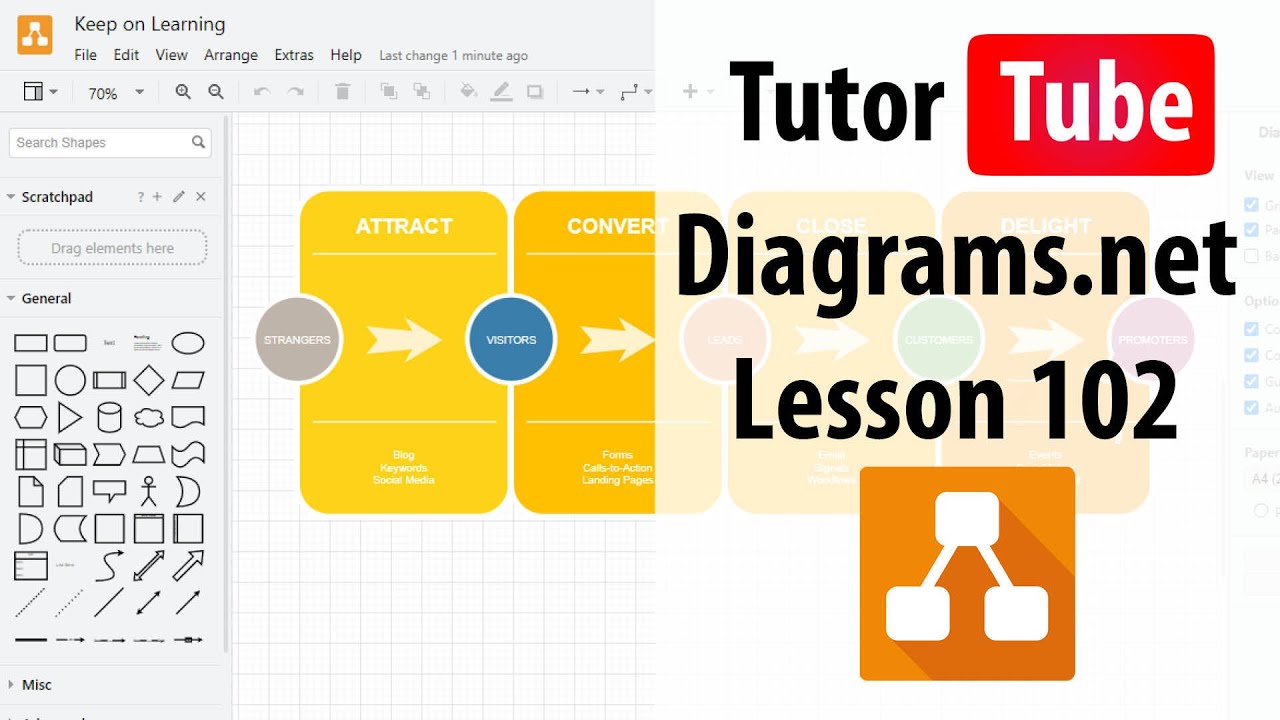 Diagrams.net Tutorial - Lesson 102 - Editing Group Contents without Ungrouping