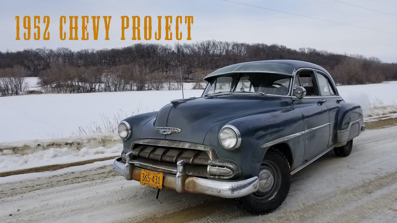 1952 Chevy Styleline Deluxe: начало проекта Chevy 1952 года