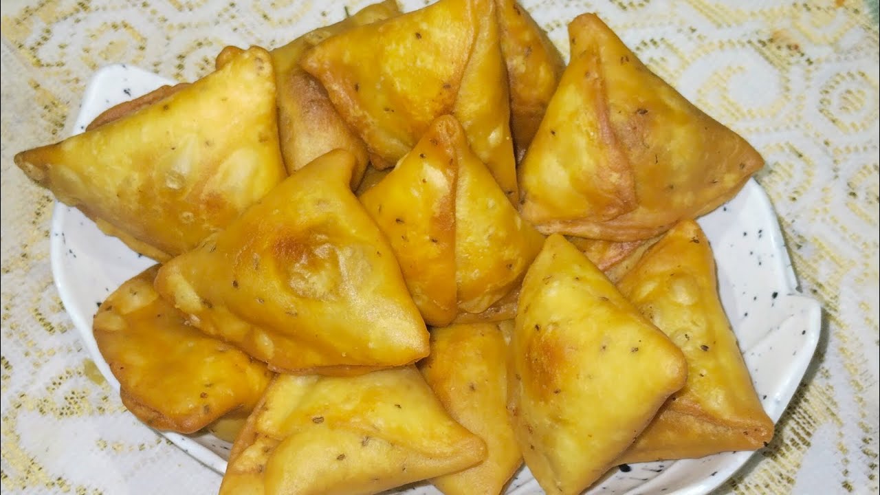 Crispy mini samosa without aalu || एक बार बनकर महीन बार खा सकते हैं || #क्रिस्पी #मसालेदार #समोसा 