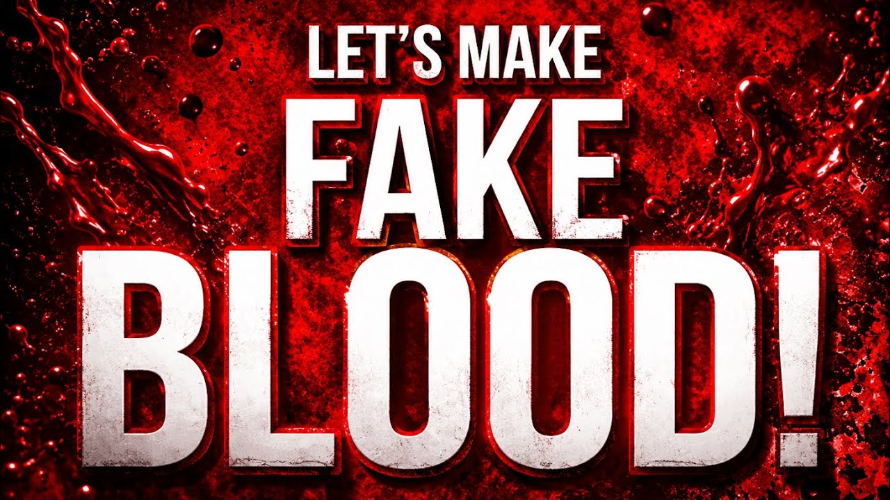 How to Make Realistic Fake Blood for Your Film & Video Productions!