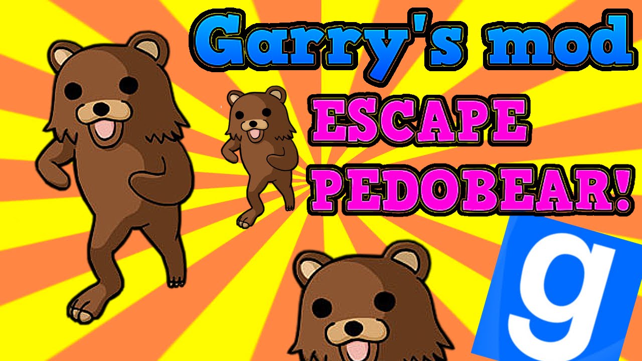 TAŃCE Z MISIAMI! | Garry's mod (Z kumplami) #208 - ESCAPE PEDOBEAR (#2) /Zagrajmy w