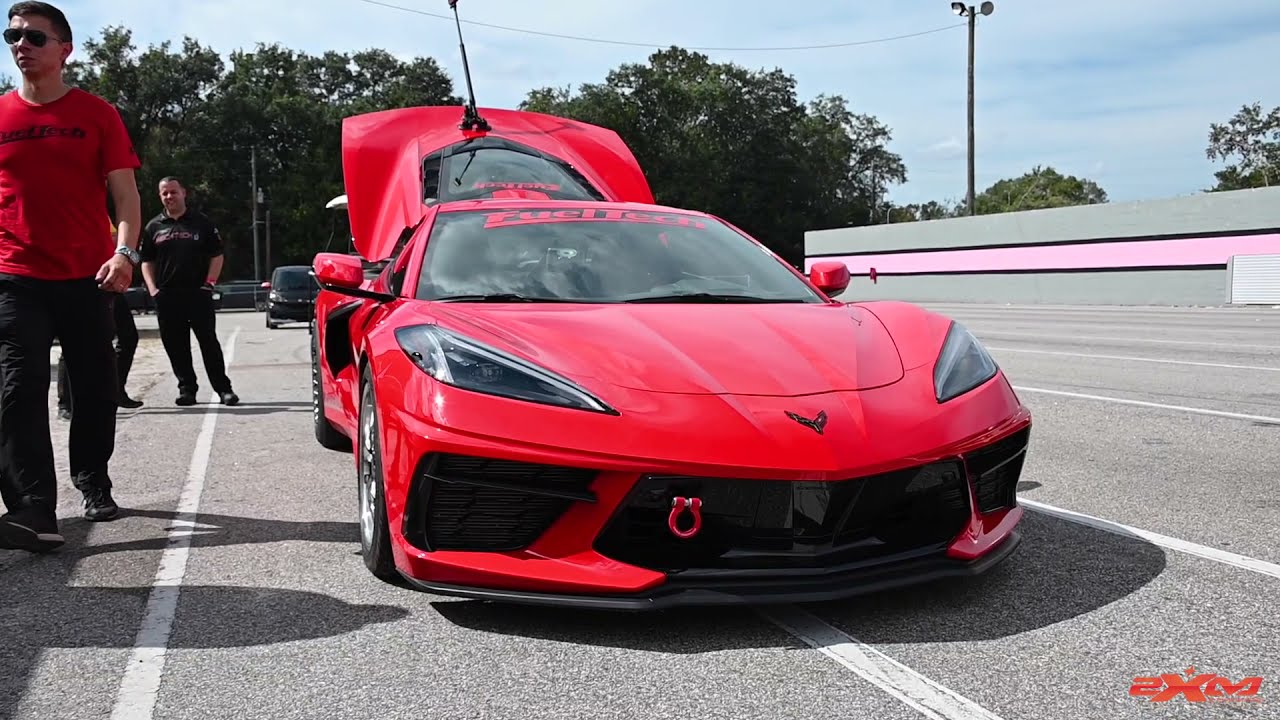 Corvette FuelTech C8 2021 Sets a New World Record8.973@160.92at World Sport Compact Challenge 2021