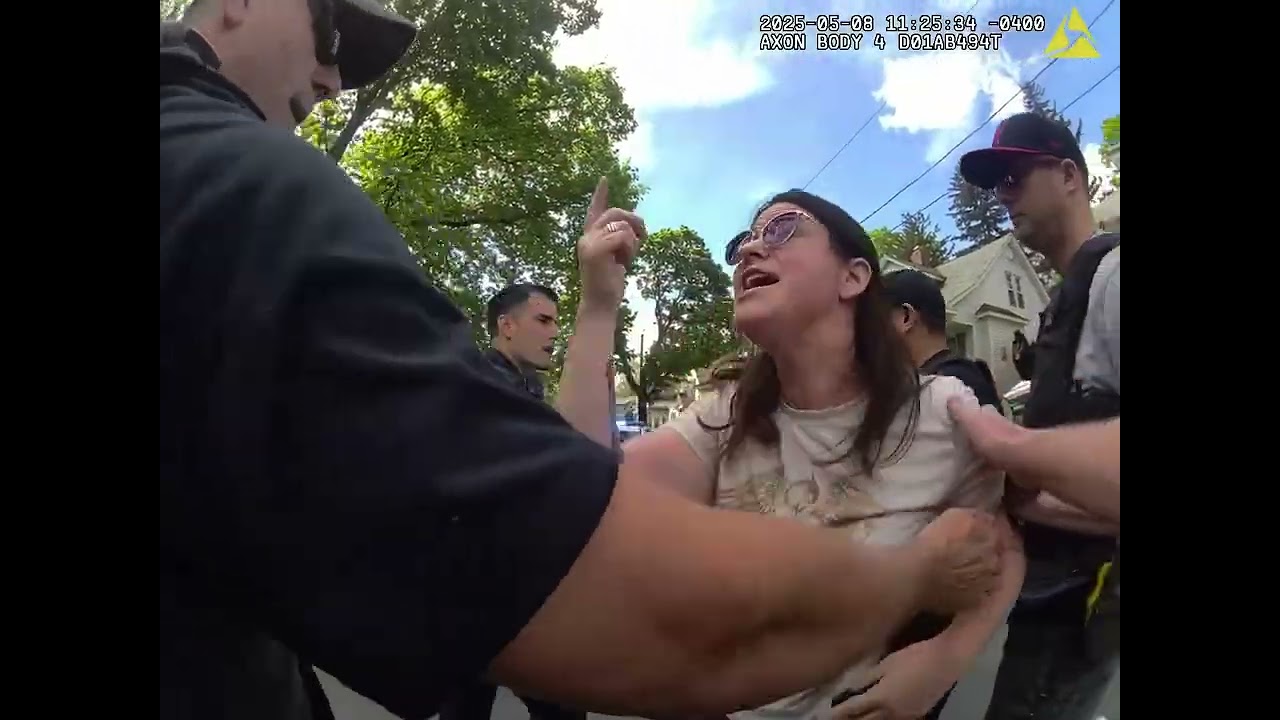 Chaotic ICE Operation in City of Worcester Body Cam Footage