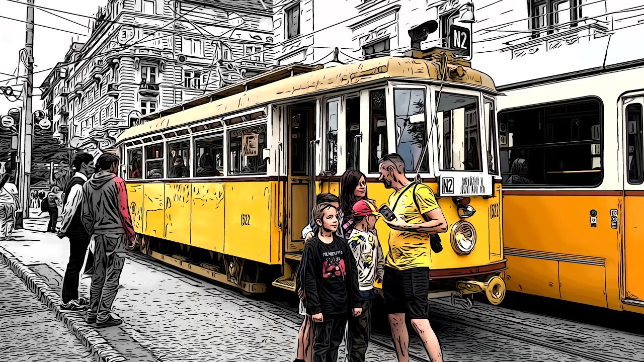 Nosztalgia villamoson | 2. rész 🚃 (4K)