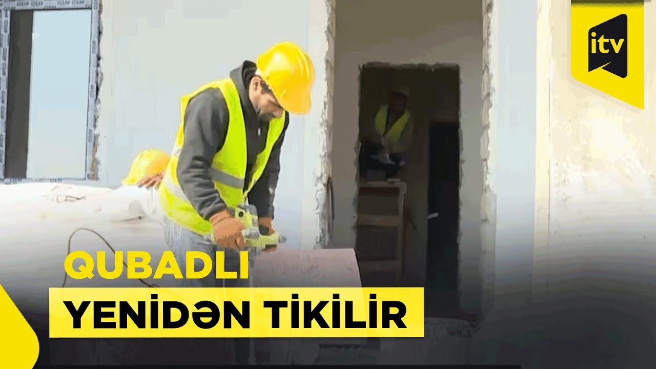 Qubadlı rayonunun Mahruzlu və Zilanlı kəndlərinin tikintisi davam edir