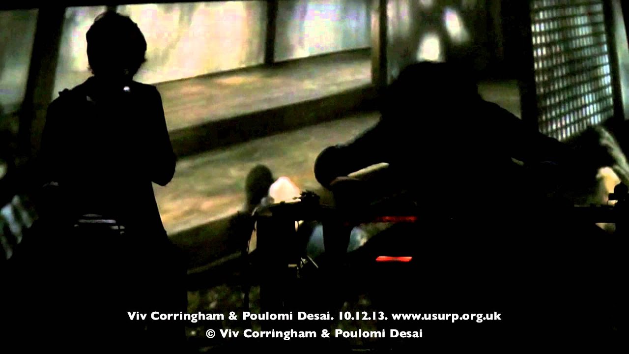 New Weird Britain anti-colonial Voice, Sitar, Improvisation @Usurp Viv Corringham + Poulomi Desai.