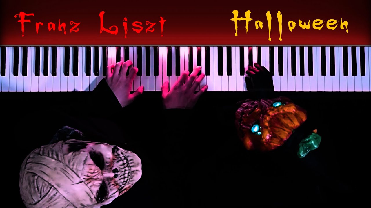 Liszt Hungarian Rhapsody No.2 with Halloween Ghost
