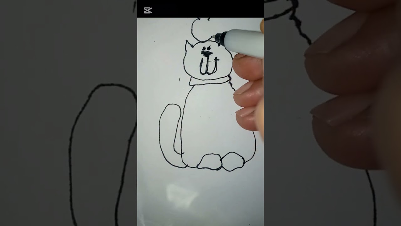 Drawing #kidsdrawing #fundrawingforkids #catdrawing