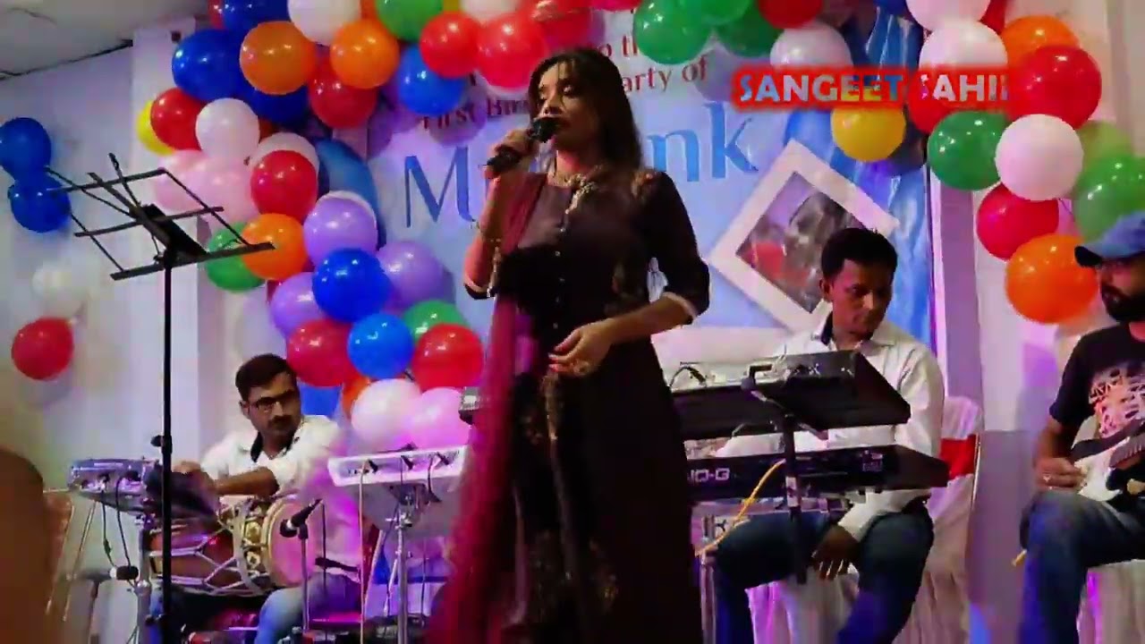 Aapki Nazron Ne Samjha | Cover Version | Live Stage Show | Anupama Das | Sangeet Sahil