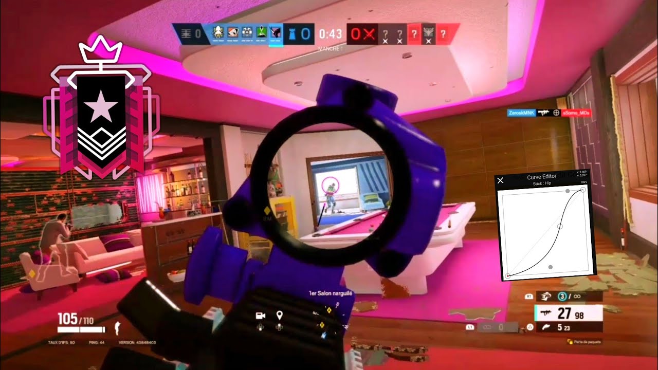 #1 BEST BRUTAL SWARM XIM CHAMPION : Ranked Highlights - Rainbow Six Siege Console