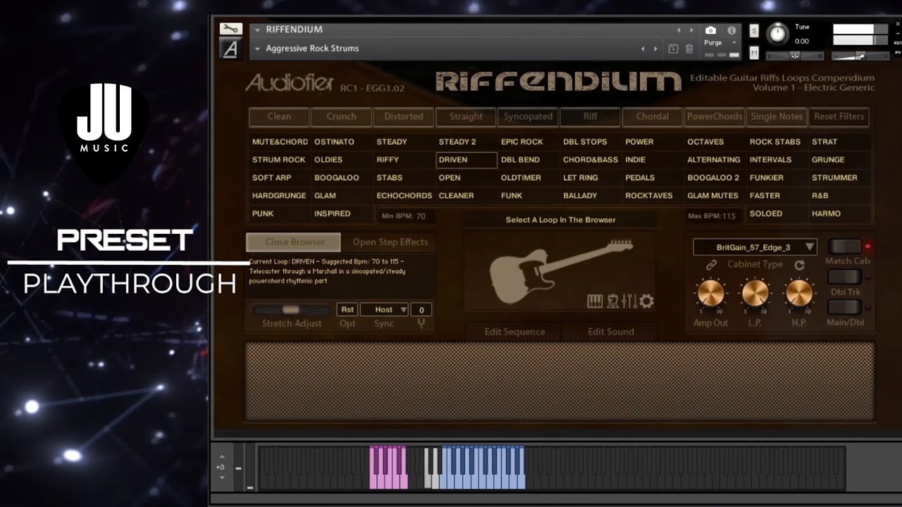 RIFFENDIUM 1 by Audiofier (No Talk) | Preset Playthrough
