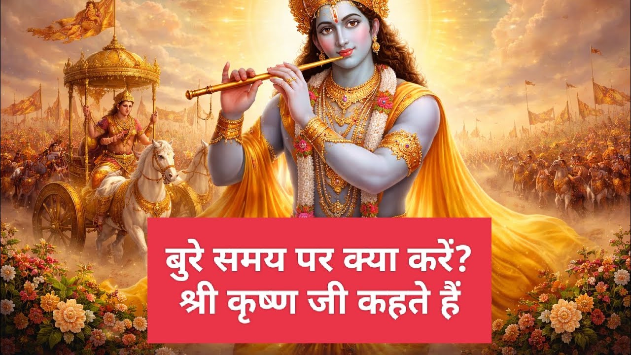 जब बुरा समय आता है तब क्या करें? | श्री कृष्ण की सीख | भगवद गीता