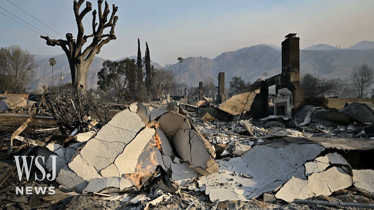 L.A. Wildfire Death Toll Expected to Rise as Firefighters Race to Contain Blazes | WSJ News