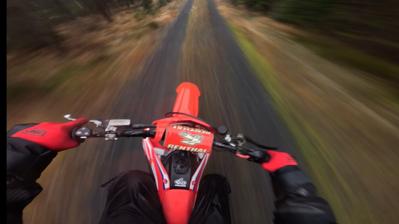 Honda crf450 offroad test