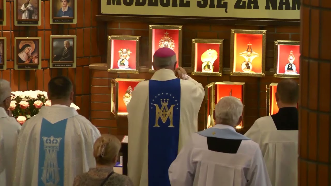 Uroczystość Najświętszej Maryi Panny Częstochowskiej wraz z wniesieniem relikwii
