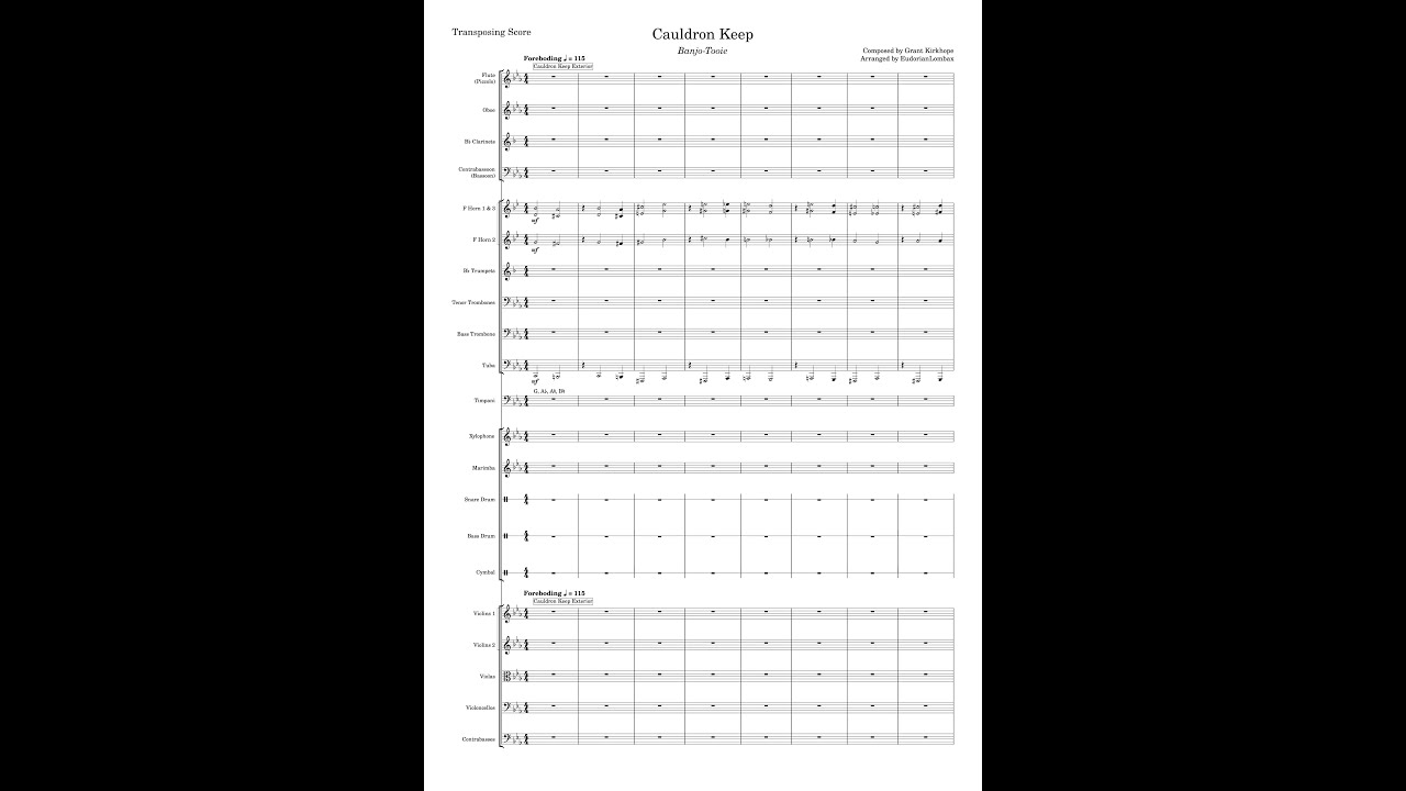 Cauldron Keep – Banjo-Tooie (Orchestral Arrangement)
