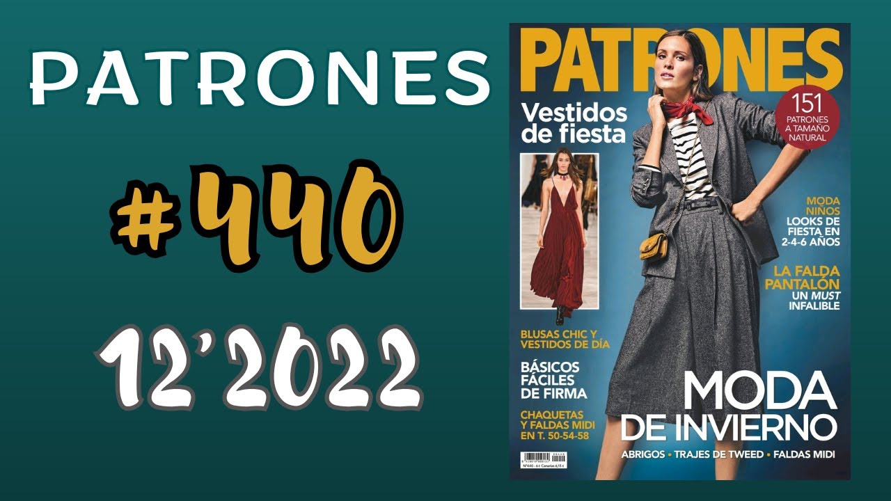 Patrones 2022 December #440 📍Sewing Magazine Flip Through