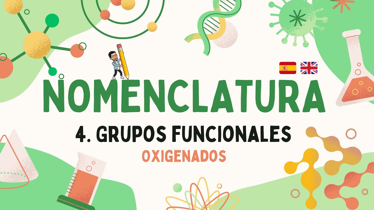 Nomenclatura orgánica 4: grupos funcionales oxigenados 🇬🇧 🇪🇸