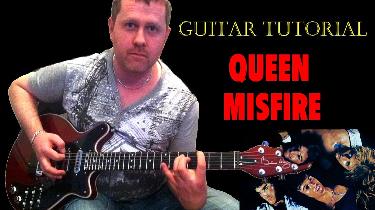 Queen - Misfire - guitar tutorial lesson